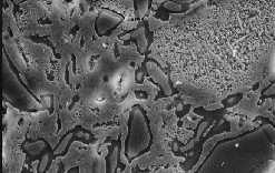 Imagens de microscopia de alta resolução de (a) aço