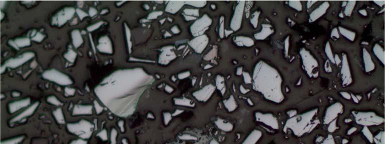 3.3 Identificação dos Cristais de Goethita em Microssonda ISSN 2176-3135 A goethita