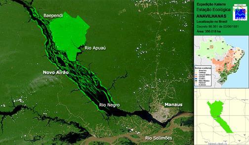 APUAÚ SELVAGEM 4 dias Inclui Arquipélago de Anavilhanas e Circuito de Cachoeiras Selvagens 1) Introdução A margem esquerda do baixo Rio Negro, no trecho compreendido entre os rios Apuaú, Jauaperi e