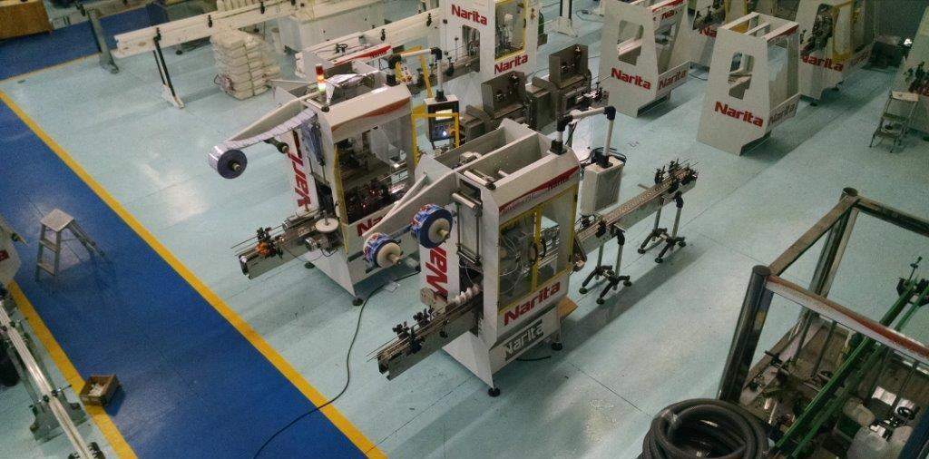 Desenvolvimento da nova geração de Detectoras de Furos da Narita Automação dos processos de avaliação, testes, pesagem e descarte de frascos No projeto,