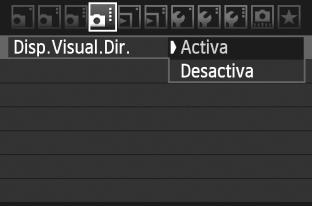 A Disparar Enquanto Visualiza o LCD Activar o Disparo no Modo Visualização Directa Defina o menu [z Disp.Visual.Dir.] para [Activa].