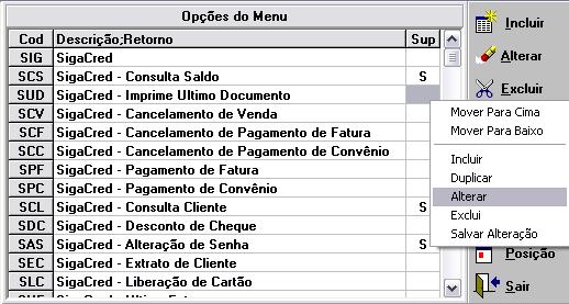 E após a conclusão é necessário clicar novamente com o botão direito e selecionar