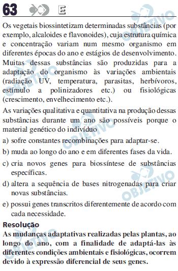 184 b) Pasteur e Lamarck. c) Pasteur e Darwin. d) Darwin e Wallace. e) Wallace e Darwin. 19. ENEM 2012 Gabarito 1.B 2.C 3.B 4.B 5.D 6.A 7.D 8.C 9.B 10.C 11.E 12.