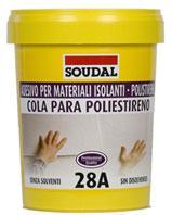 Cola indicada para a colagem de ornamentos em poliestireno, arcos, sancas e outros materiais de decoração sobre diversos substratos, como madeira, pedra, tijolo, estuque, cartão, etc.