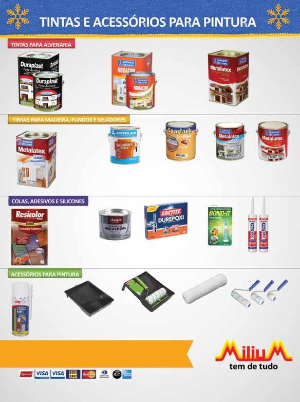 TINTA ACRÍLICA FOSCA DURAPLAST 420659 420662 TINTA NOVA COR SEMIBRILHO 422317 422325 SELADOR METALATEX Pigmentado 18L 29971 R$2 1, 18L R$79, R$5 3, 18L R$209, R$7 9, 3,6L 3,6L MASSA CORRIDA METALATEX