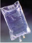 infusão de glicose 5% (hipotônica = 252 mosm/l) Osmolaridade (mosmol/l) 300 glicose 200 100 água água água IC IC