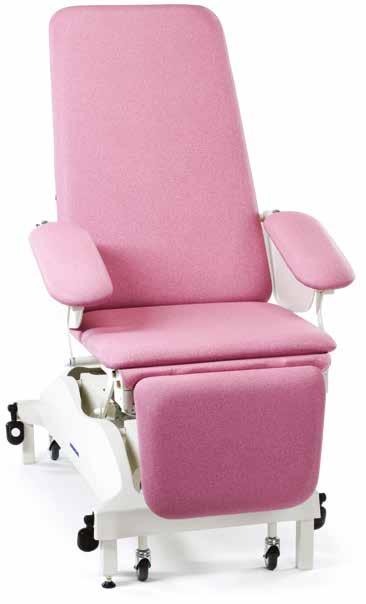 STREAMLINE Cadeira de flebotomia Desenvolvida especificamente para procedimentos de exames de sangue, esses braços para flebotomia são instalados nas poltronas Drop End.