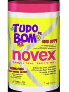 lançamento Tudo de Bom Para cabelos que precisam de hidratação, brilho e suavidade A linha Novex Tudo de Bom