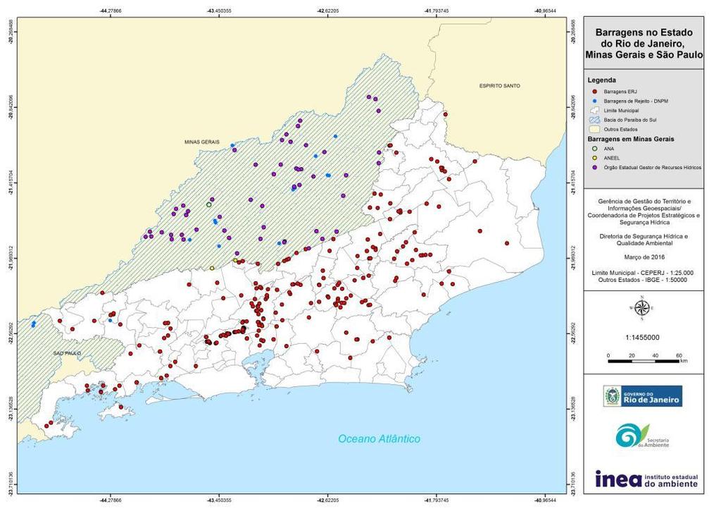 Mapa de Localização das Estruturas