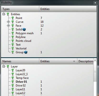 dominar o software rapidamente, desde o começo. n Layout de várias telas: O layout da tela pode ser livremente definido todos os elementos (estrutura do modelo, navegador hypermill etc.