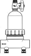 filtrante (mm 2 ) TA 08 601 Latão UNE 1/2" 680 TA 08 602 Latão UNE 3/4" 680 TA 08 603 Latão UNE 1" 1180 TA 08 604 Latão UNE 1-1/4" 1180 TA 08 605 Latão UNE 1-1/2" 1720 TA 08 606 Latão UNE 2"