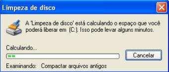 usado por arquivos temporários e arquivos de