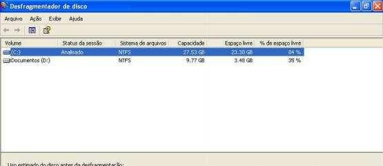 DESFRAGMENTADOR DE DISCO Se
