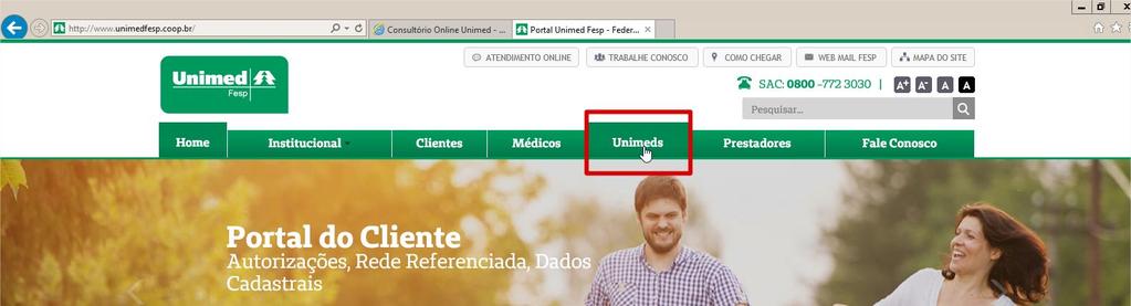 Passo 1: Visão Geral Este documento tem por objetivo, auxiliar as secretárias e atendentes do Sistema Unimed a utilizar a interface operacional da ferramenta Consultório Online.