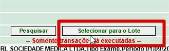 Observa-se que será aberta em tela a guia TISS na integra com os dados do beneficiário, prestador e procedimentos, sendo