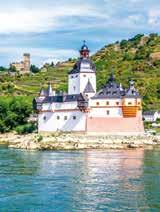 Fortaleza de Ehrenbreitstein, Coblença / Alemanha p Inclui as passagens para os passeios de barco pelos rios p Hospedagem em cidades pitorescas p Tours e excursões incluídos p Inclui as passagens