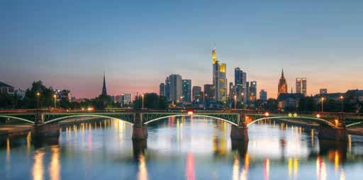 chegar a Frankfurt, traslado ao seu hotel. 2 Dia Frankfurt City tour privado por Frankfurt (2,5 h). Detalhes como no dia 2 do Pacote II.