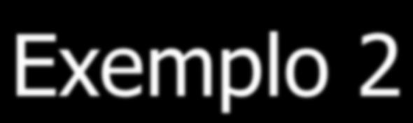 Exemplo [ ( )] NU + C exp ε = ε = 0, 596 + C ε Q = 655,6 kw ( ) axa de calor trocado: = C min Q, in,