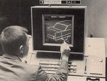 Histórico 1965 Primeiros sistemas CAD/CAM Indústrias Automobilística e