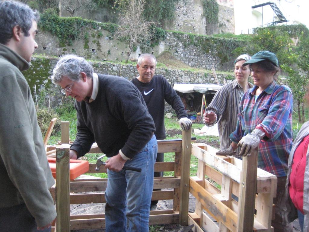 Trabalho comunitário e voluntário!