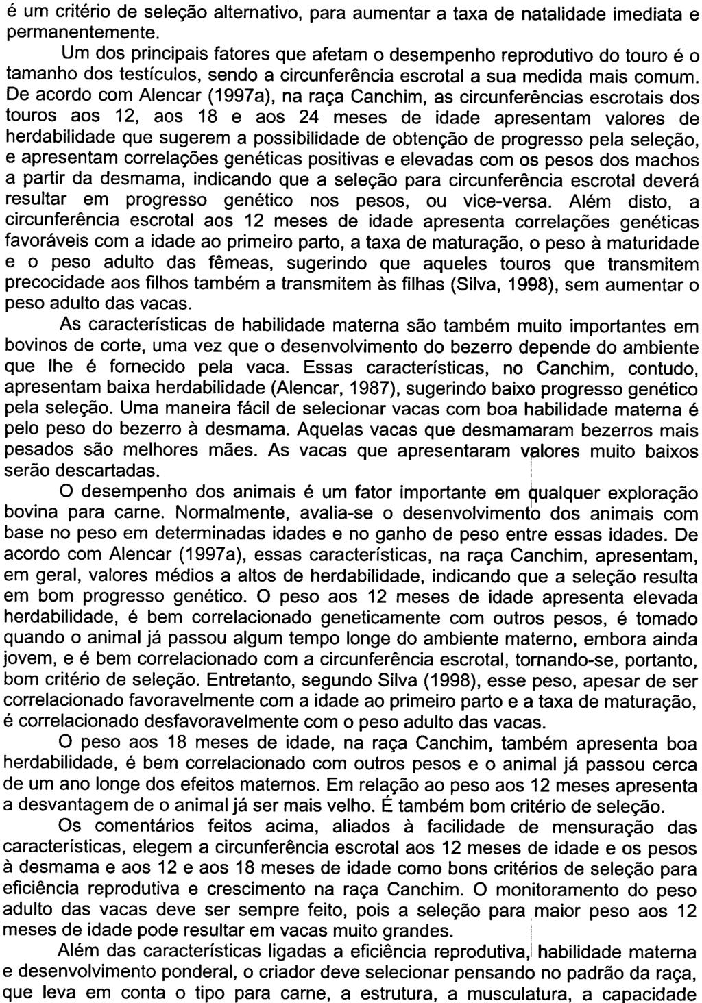 ALENCAR, Mauricio. A Raça Canchim. In SIMPÓSIO PEcuARIA 2000 -PERSPECTIVAS RARA O li! MILÊNIO, 1., Pirassununga, 2000. Anais. Pirassununga: FZEA-USP, 2000.1 CD-RQt.1.'"..~.