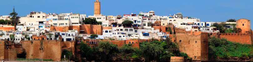 Marrocos: 5 ou 7 Dias Visitando: Algeciras / Tânger / Rabat / Casablanca / Marrakech / Fez / Algeciras / Extensão Jerez Saídas Programa de 5 dias Saídas 08 / 09 A MÁLAGA: SEXTAS 08 Todas as