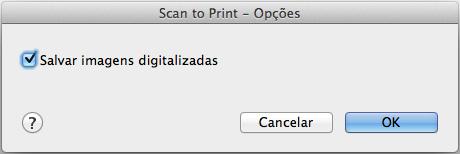 Usando o ScanSnap com o Quick menu (Mac OS) Preferências As configurações relacionadas ao [Scan to Print] podem ser alteradas. 1. Mova o cursor do mouse sobre o ícone [Scan to Print] e clique.