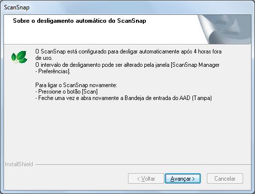 Instalando no Windows 9. Leia as instruções e clique o botão [Avançar].