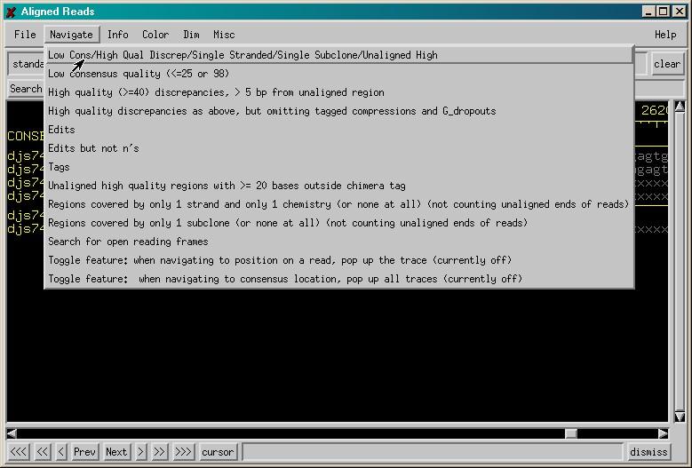 10. Open more trace files at the same position and compare the