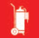 Código Símbolo Significado Forma e cor Aplicação E11 Extintor de incêndio tipo carreta Indicado para facilitar a localização de extintor tipo carretas em caso de incêndio de maior proporção E12 Manta