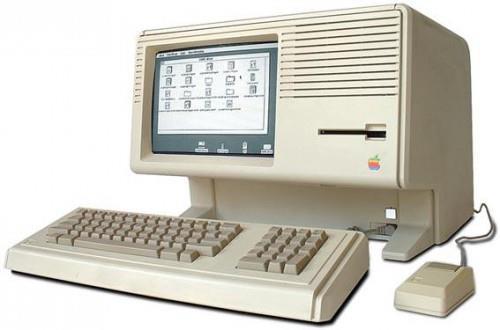 LISA (1983) A Apple desenvolve o primeiro computador pessoal com interface gráfica, o lisa.