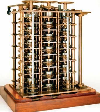 Charles Babbage (1833): Projetou a máquina analítica e das diferenças, considerado como o