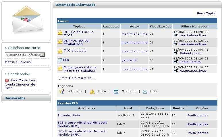 4. Curso Form de esso: link urso, no menu do Ademus.