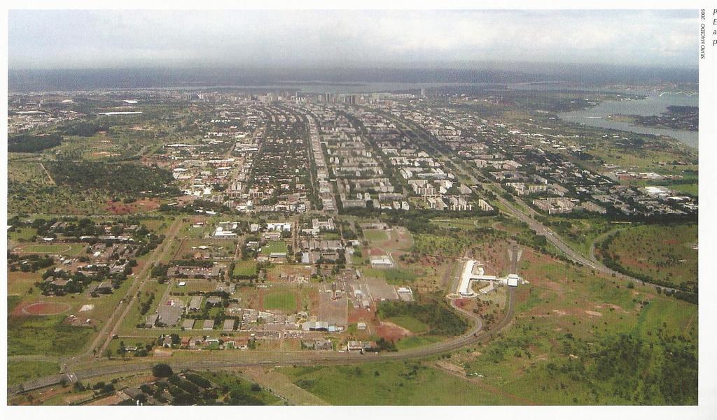 Plano Piloto de Brasília DF.