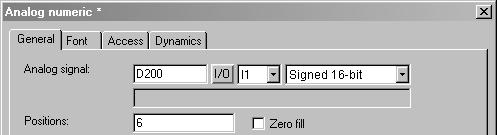 7 Programação Endereçamento de índice O binário e a velocidade são apresentadas sob a forma de dois objectos numéricos.