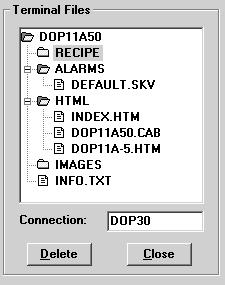 Funções de rede e comunicação Funções de rede na consola 9 Biblioteca principal 188AXX A biblioteca principal (nome actual da consola) inclui as seguintes bibliotecas: ALARMS HTML RECPE TRENDS O