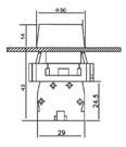 de apenas 1 bloco, incluir no código do produto / ou Exemplo: SGB2-BP25/ Botão de Comando Luminoso - 22V ø 22,5mm Botão de Comando Luminoso - Light / Heavy Series SGB2-EW3361