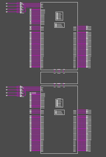 No FPGA Editor é possivel observar a BRAM e suas conexões com os CLBs.