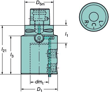 ) Tamanho do acoplamento Código para pedido dm t mm dm t pol. D 1 mm d 1 pol. D 5m mm D 5m pol. 1 l mm 1 l pol. 3 l mm 3 l pol. 21 l mm 21 l in. C5 C5-131-00100-25 25 0.984 63 2.480 50 1.968 43 1.