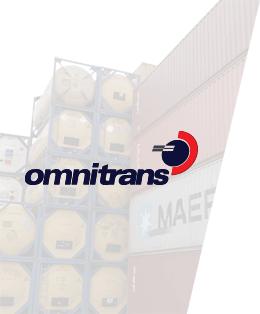 EMPRESAS DO GRUPO GELOG OMNITRANS Com 45 anos de experiência no negócio de transporte, Omnitrans é considerada referência no transporte e armazenagem de produtos químicos classificados.