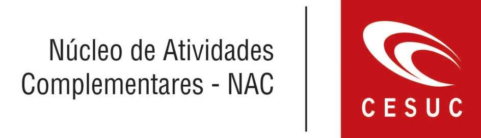 O coordenador do Núcleo de Atividades Complementares NAC, nos termos da Resolução CONSUP CESUC 003/2010, divulga abaixo a relação das BANCAS PÚBLICAS EXAMINADORAS DE TRABALHO DE CURSO do Curso de