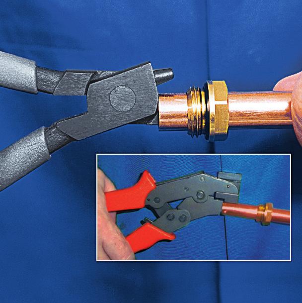 paralela macho para conexiones a BSP ISO7 e ISO 9 de accesorios de rosca hembra.