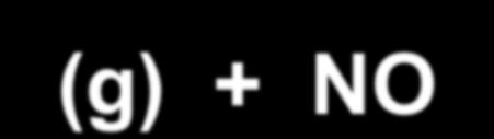 O 3 (g) + NO(g) ---> O 2 (g) +