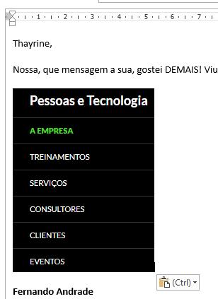 Você volta a ver a tela que quer capturar uma parte. 6. Com o mouse, selecione a parte a ser capturada. 6 7.