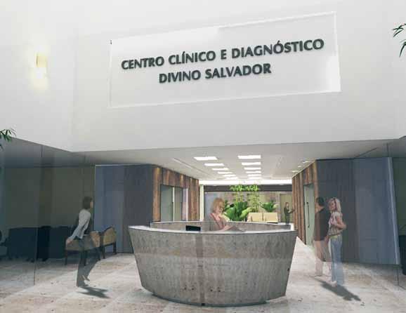 LOBBY O lobby do Centro Clínico foi idealizado como um local de boas vindas para os pacientes, acompanhantes e a comunidade em geral, dispondo de ambientes de apoio e suporte além dos serviços