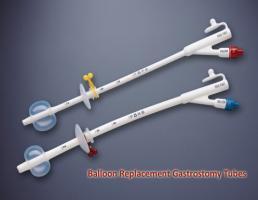 2- Dispositivo para gastrostomia com tubo central para alimentação e lateral para inflar o
