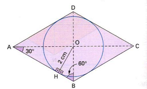 8. Calcule a medida h da altura do triangulo equilátero a seguir.