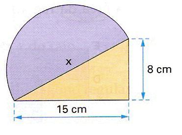 11. O raio de uma circunferência C 1 é igual ao lado do quadrado inscrito em uma circunferência C 2, de raio r = 3 cm.