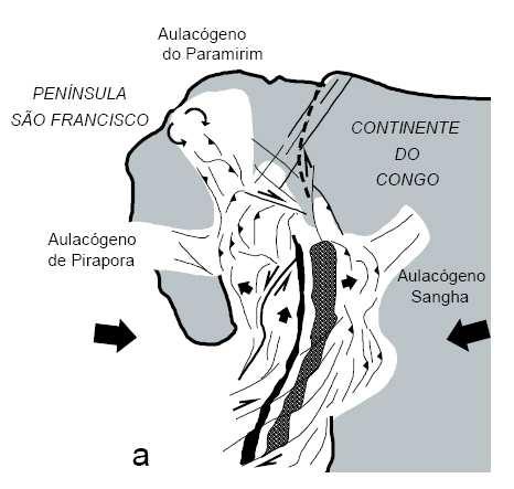 Esta fase foi responsável pela deformação e metamorfismo regionais.