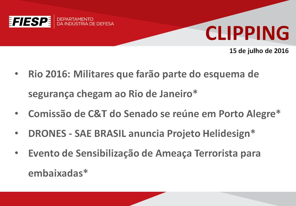 Rio 2016: Militares que farão parte do esquema de segurança chegam ao Rio de Janeiro* No decorrer desta semana, militares de diversas regiões do País que integrarão a segurança dos Jogos Olímpicos e